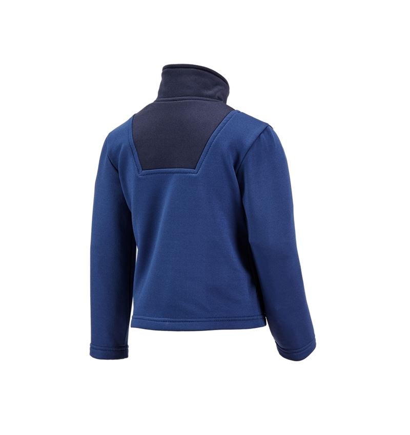 Hauts: Pull de f. thermo stretch e.s.concrete, enfants + bleu alcalin/bleu profond 3