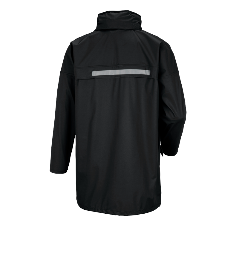Jacken: Flexi-Stretch-Regenjacke + schwarz 1