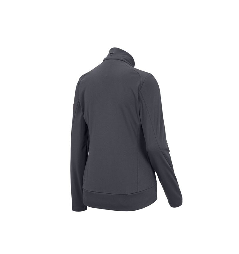 Vestes de travail: FIBERTWIN® Veste clima-pro e.s.motion 2020, femmes + anthracite/platine 3