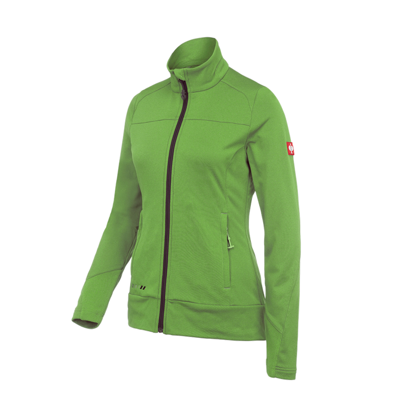 Jacken: FIBERTWIN® clima-pro Jacke e.s.motion 2020, Damen + seegrün/kastanie 2