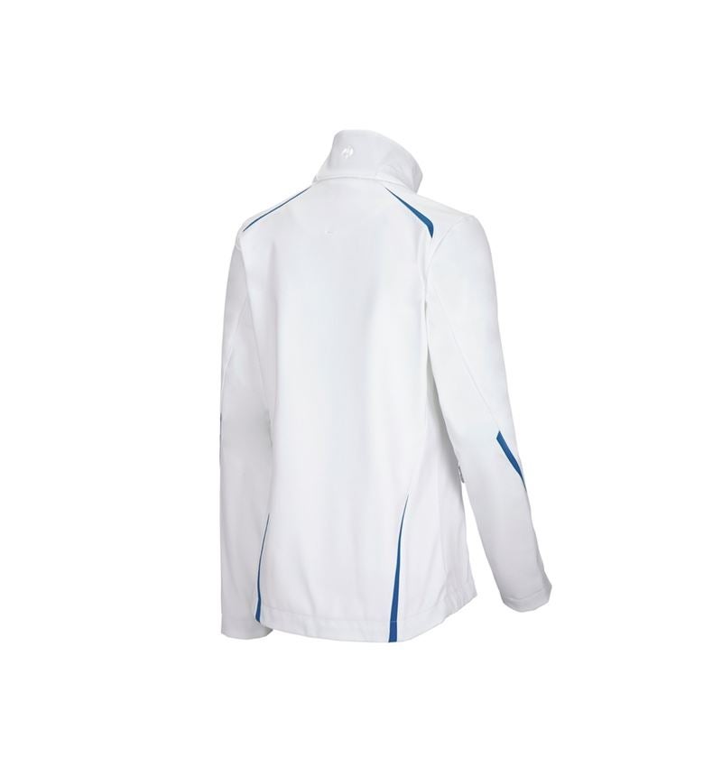 Thèmes: Veste Softshell e.s.motion 2020, femmes + blanc/bleu gentiane 3