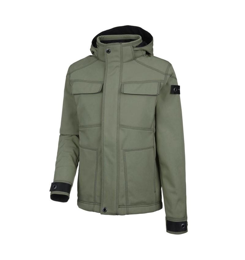 Vestes de travail: Veste Softshell d'hiver e.s.roughtough + thym 4