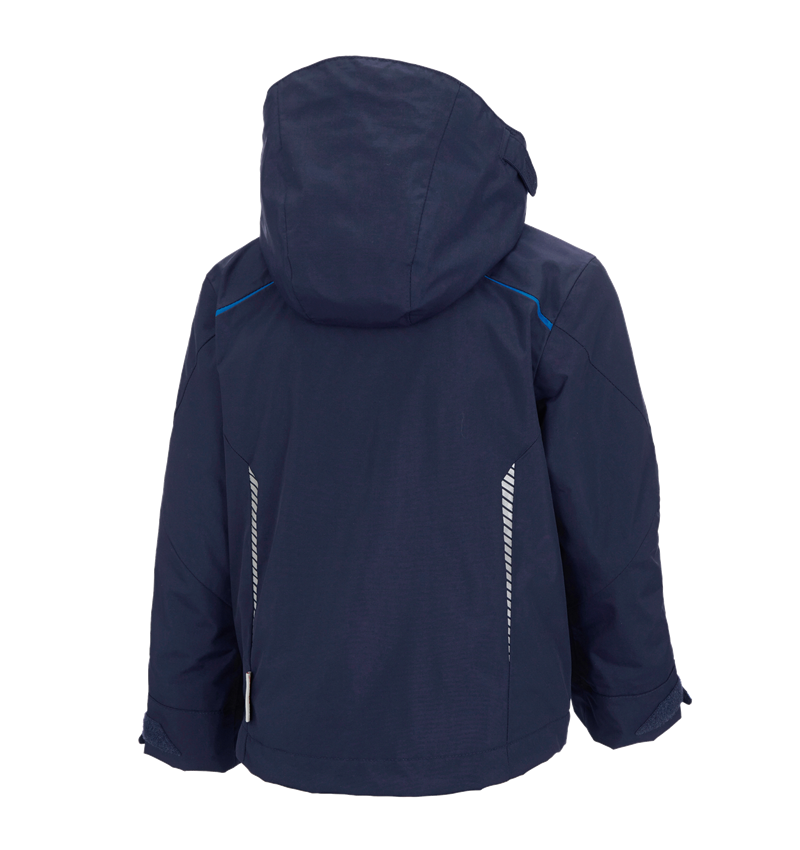 Jacken: 3 in 1 Funktionsjacke e.s.motion 2020, Kinder + dunkelblau/atoll 3