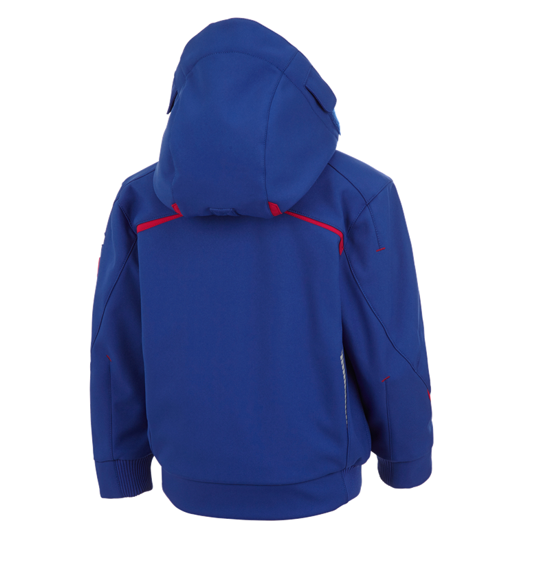 Vestes: Veste softshell d'hiver e.s.motion 2020, enfants + bleu royal/rouge vif 4