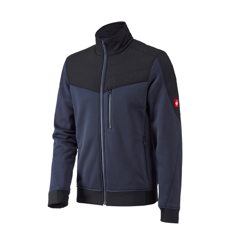 Jacken: Jacke thermaflor e.s.dynashield + pazifik/schwarz 2