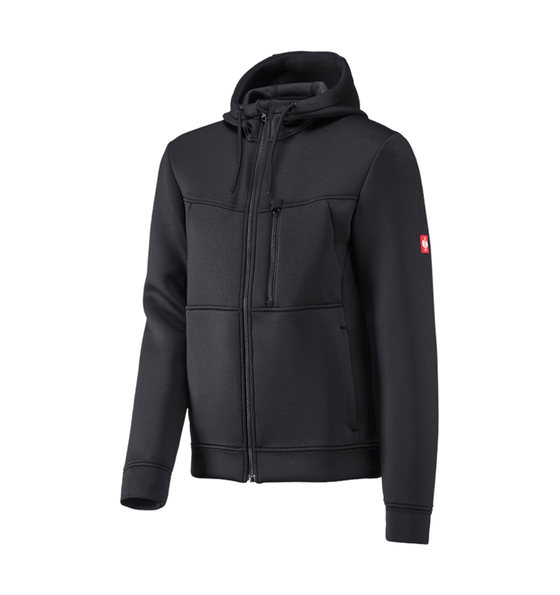 Thèmes: Veste à capuche climafoam e.s.dynashield + noir mélange 2