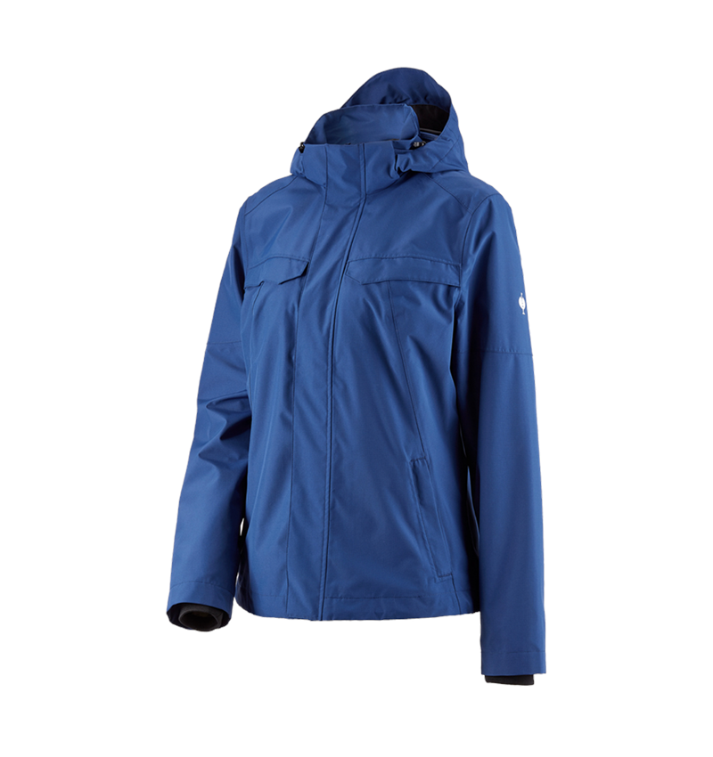 Jacken: Regenjacke e.s.concrete, Damen + alkaliblau 2