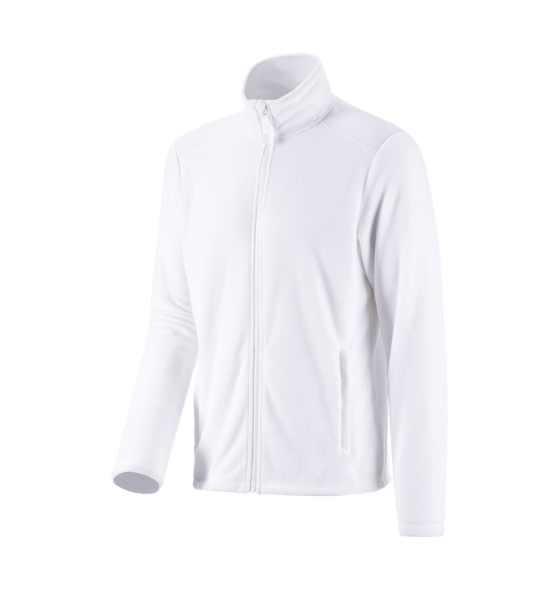Vestes de travail: e.s. Veste en laine polaire CI + blanc 2