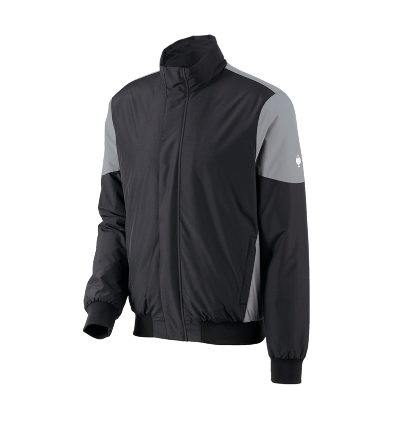 Vestes de travail: Blouson aviateur e.s.concrete + noir/gris basalte 2