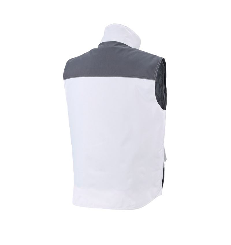 Gilets de travail: Gilet e.s.image + blanc/gris 4