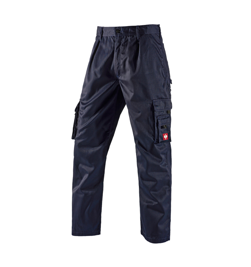 Pantalons de travail: Pantalon Cargo + bleu foncé 4