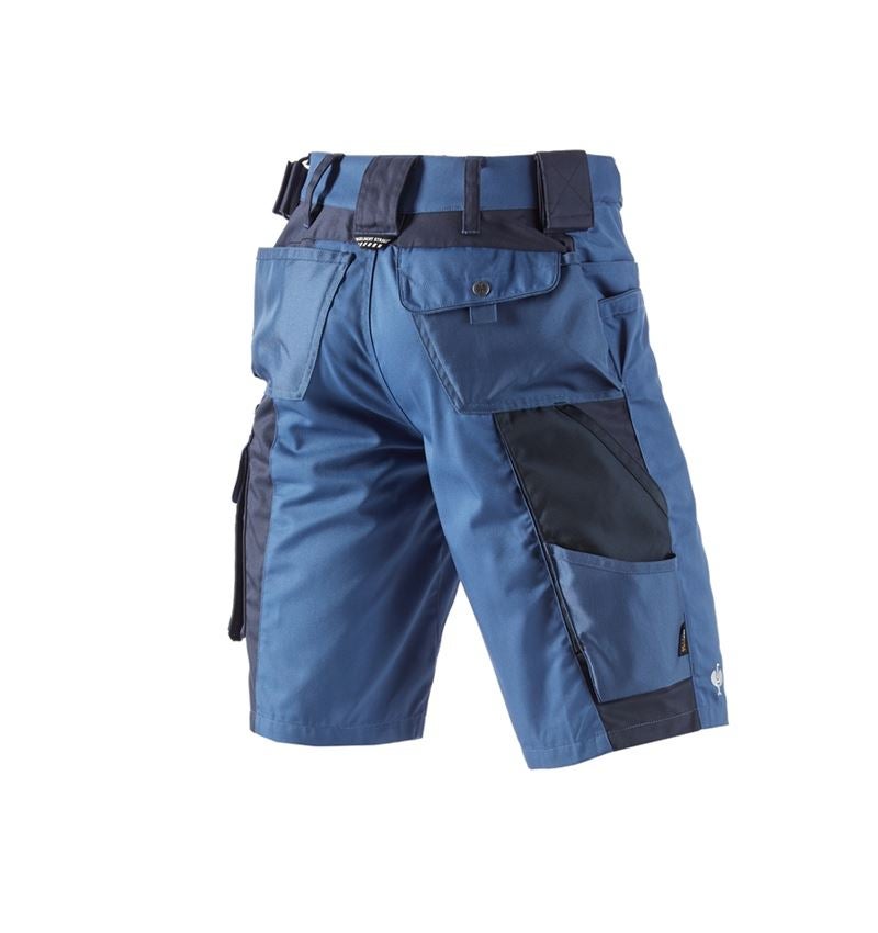 Hosen: Short e.s.motion + kobalt/pazifik 3