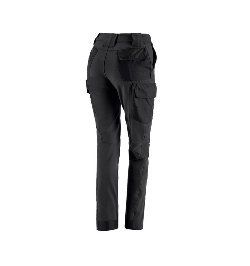 Pantalons de travail: Fon.pantalon cargo d’hiver e.s.dynashield solid,f + noir 1