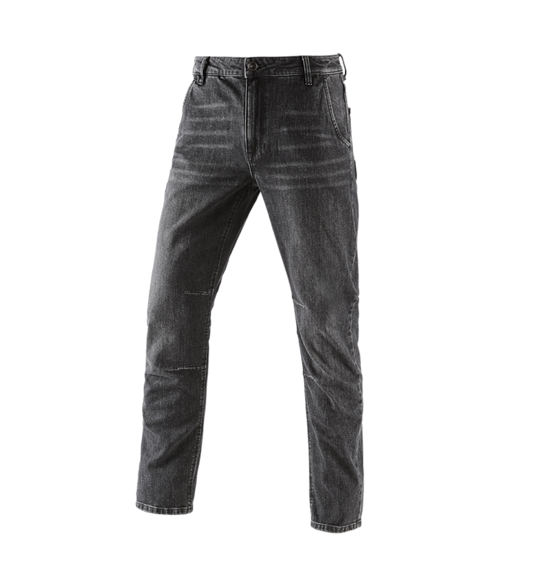 Themen: e.s. 5-Pocket-Jeans POWERdenim + blackwashed 2