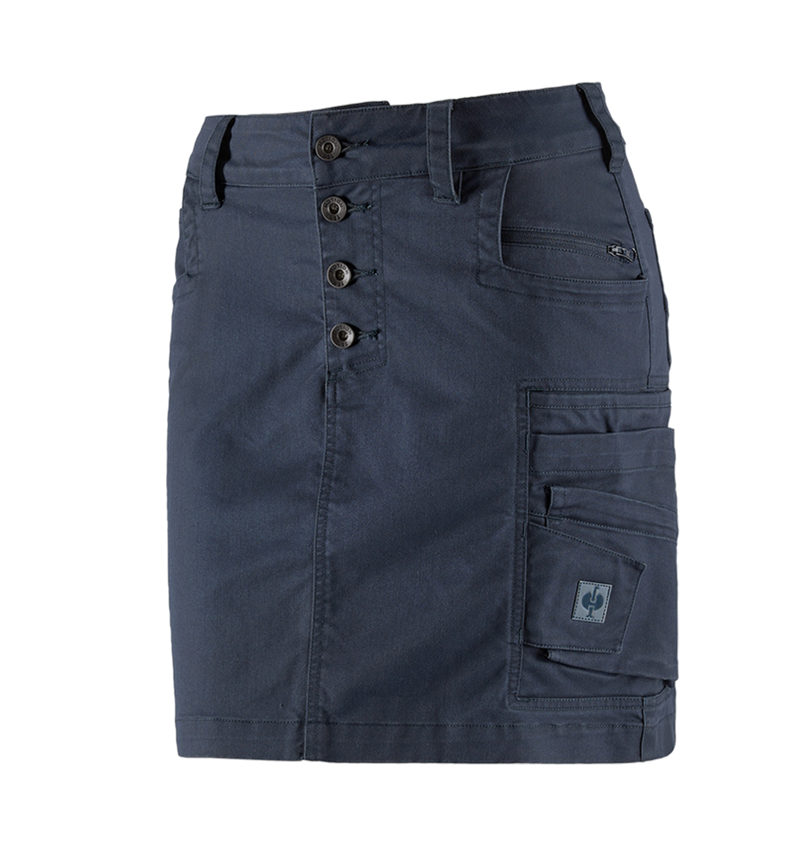 Pantalons de travail: Jupe e.s.motion ten, femmes + bleu ardoise 2