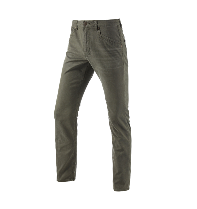 Hosen: 5-Pocket-Hose e.s.vintage + tarngrün 2
