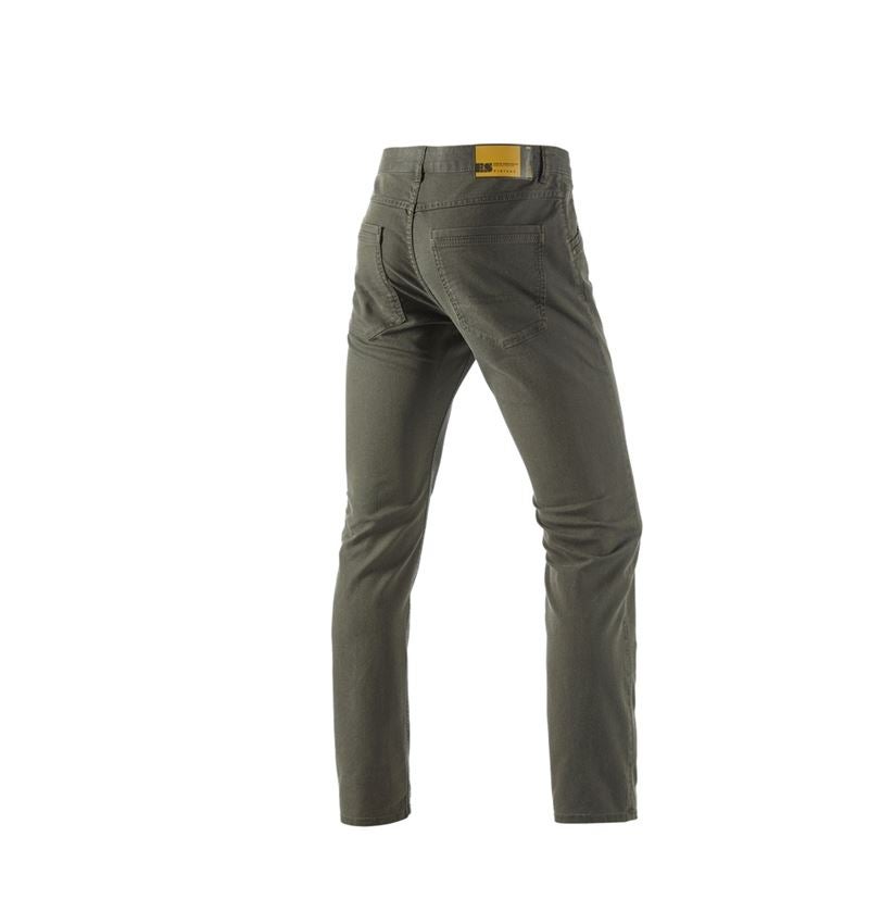 Hosen: 5-Pocket-Hose e.s.vintage + tarngrün 3