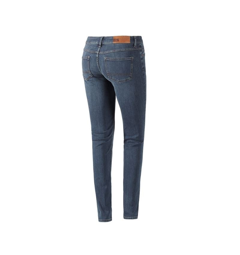 Pantalons de travail: e.s. Jeans stretch à 5 poches, femmes + mediumwashed 7