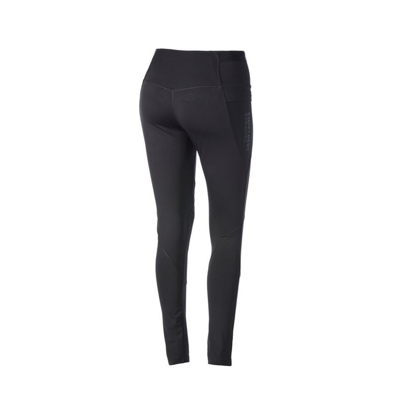 Pantalons de travail: Collant Race e.s.trail, femmes + noir 4