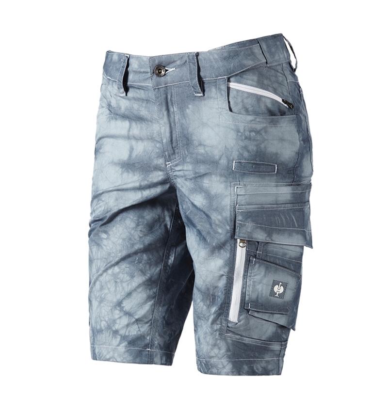 Hosen: Cargoshort e.s.motion ten Sommer, Damen + rauchblau vintage 2