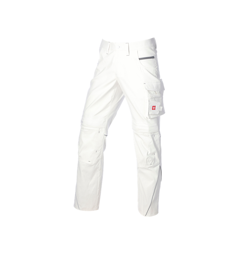 Arbeitshosen: Stretch Bundhose e.s.line.core + weiß/platin 5