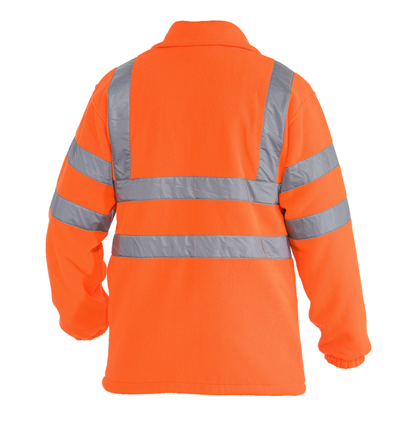 Jacken: STONEKIT Warnschutz-Jacke Fleece + warnorange 1