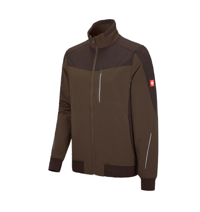 Jacken: Funktions Bundjacke e.s.dynashield + haselnuss/kastanie 2