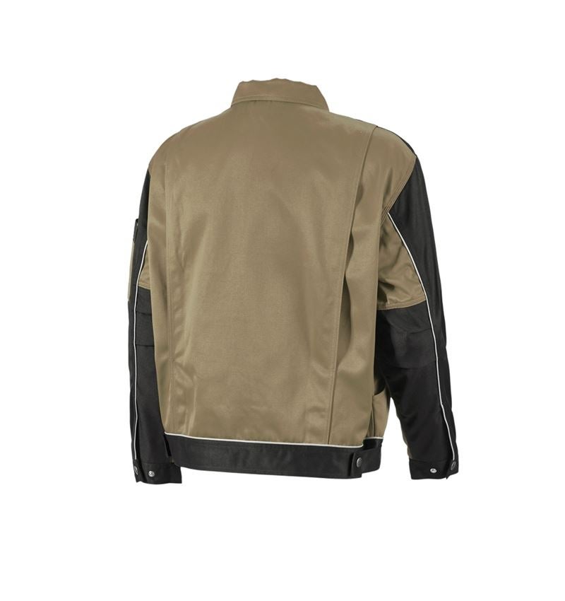 Themen: Berufsjacke e.s.image + khaki/schwarz 6
