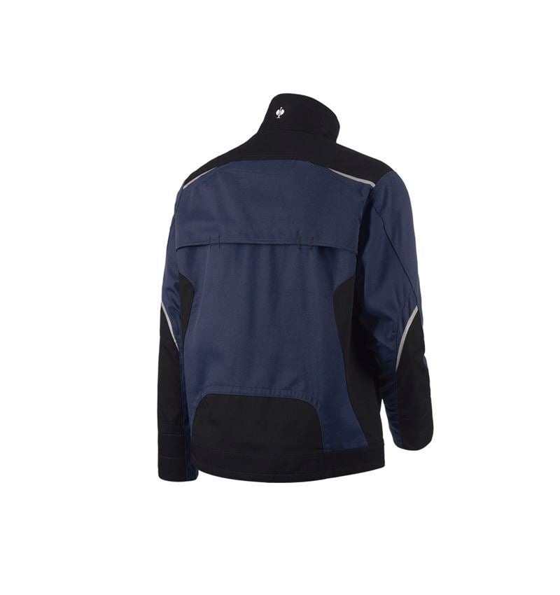 Vestes de travail: Veste de travail e.s.motion + bleu foncé/noir 3
