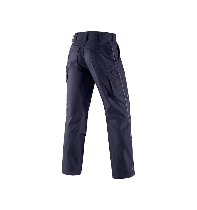 Thèmes: Pantalon à taille élastique e.s.prestige + bleu foncé 3