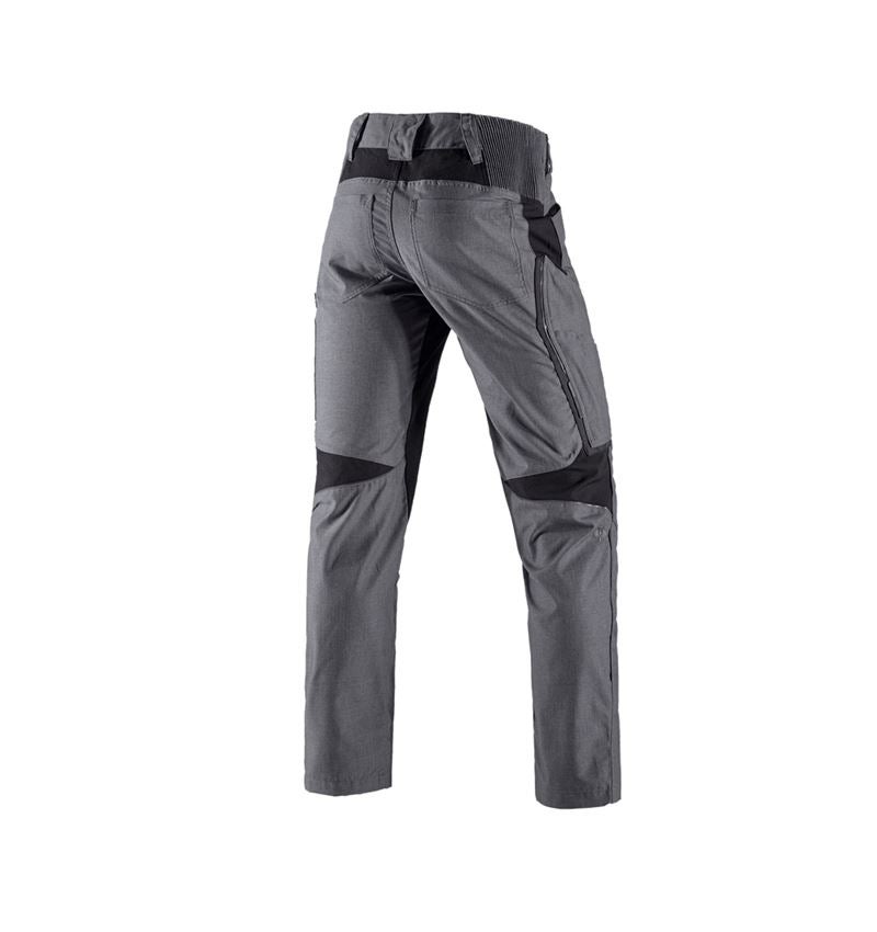 Hosen: Winter Bundhose e.s.vision + zement melange/schwarz 2