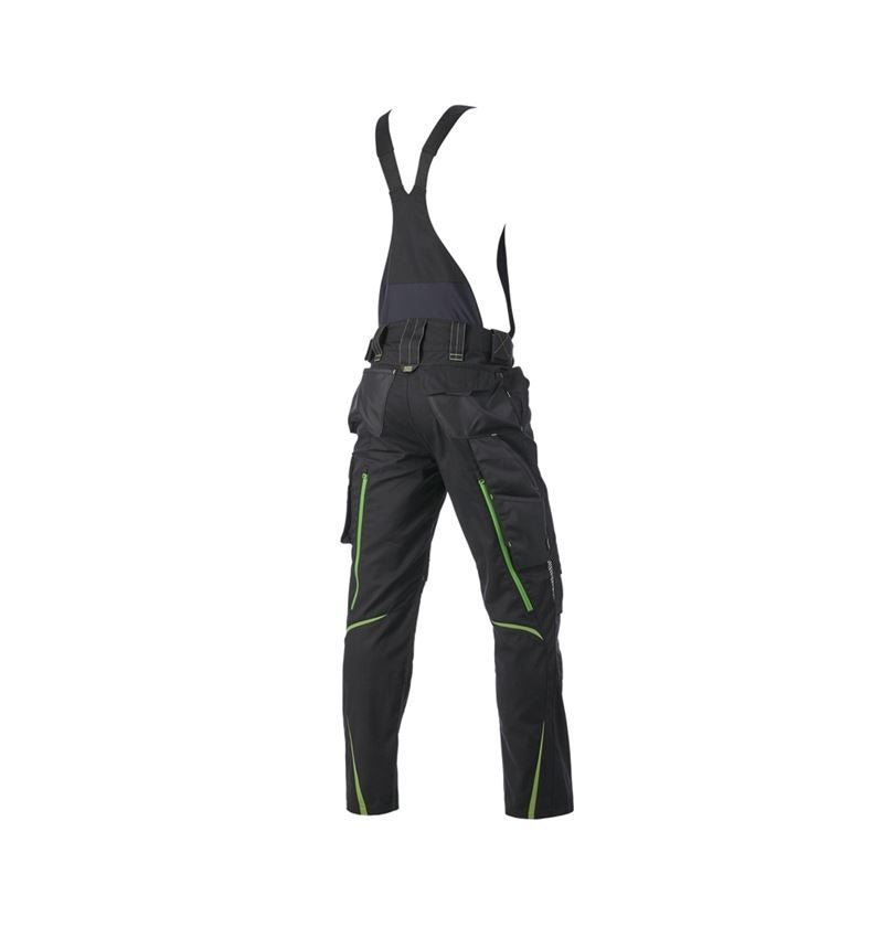 Pantalons de travail: Salopette e.s.motion 2020 + noir/vert d'eau 7