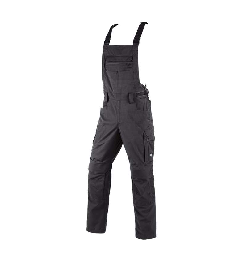 Hosen: Latzhose e.s.concrete solid + schwarz 2