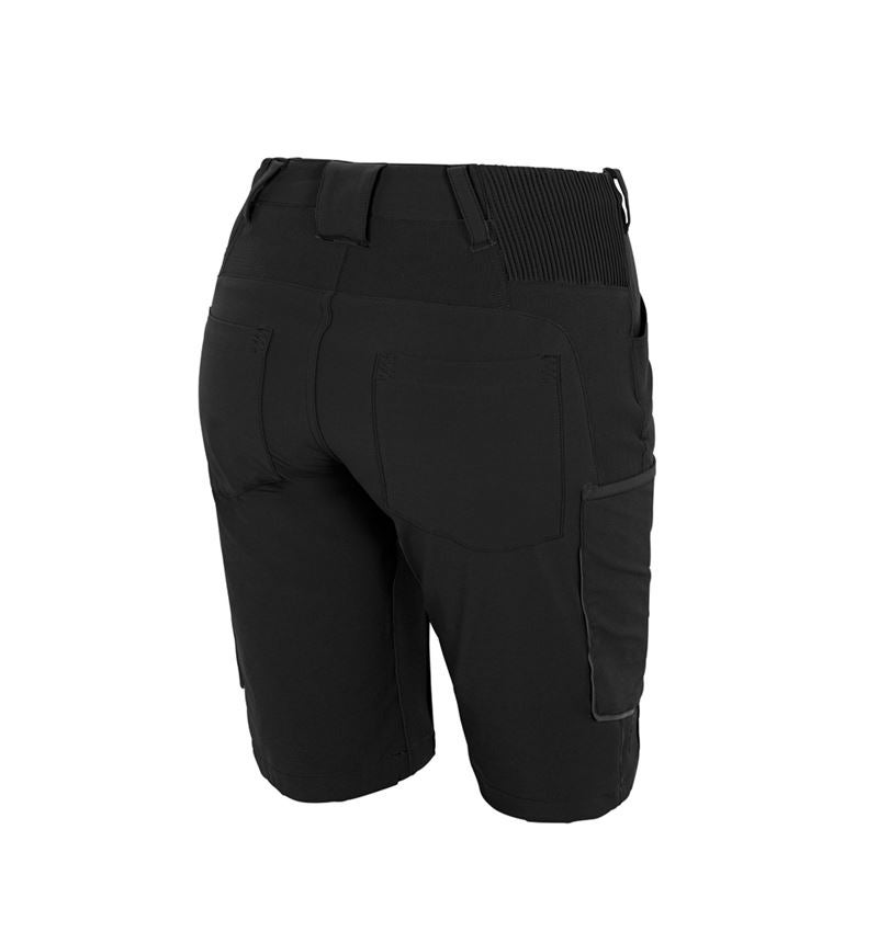 Pantalons de travail: Short e.s.vision stretch, femmes + noir 2