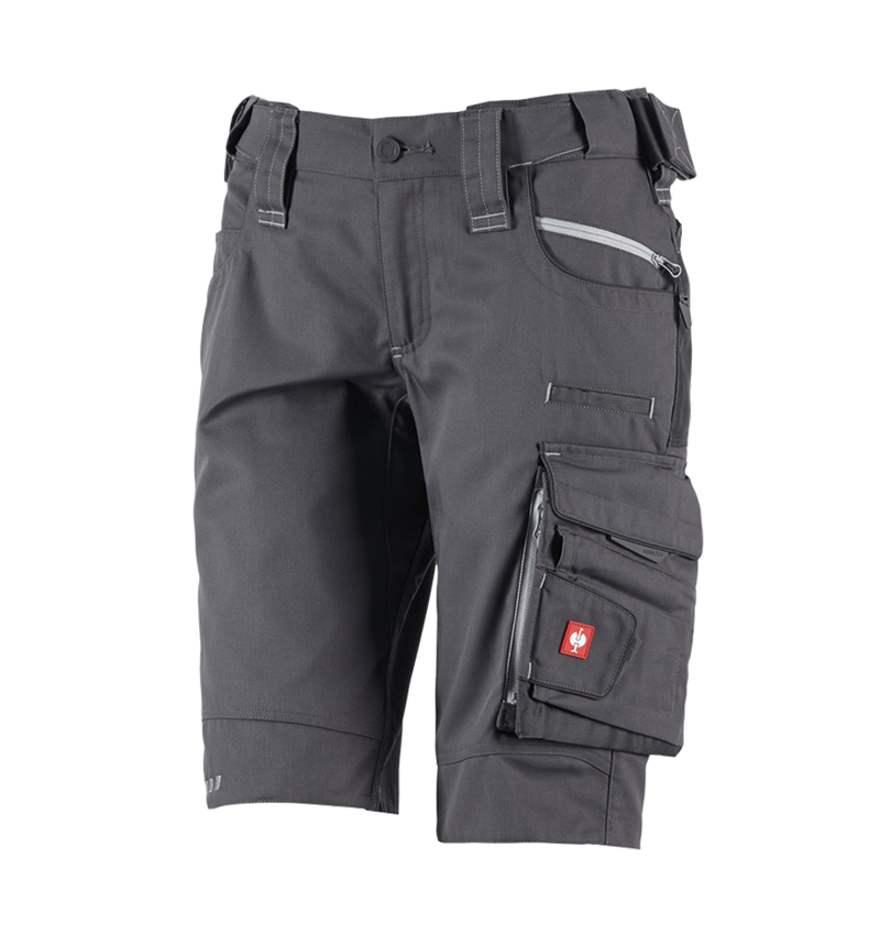 Pantalons de travail: Short e.s.motion 2020, femmes + anthracite/platine 2