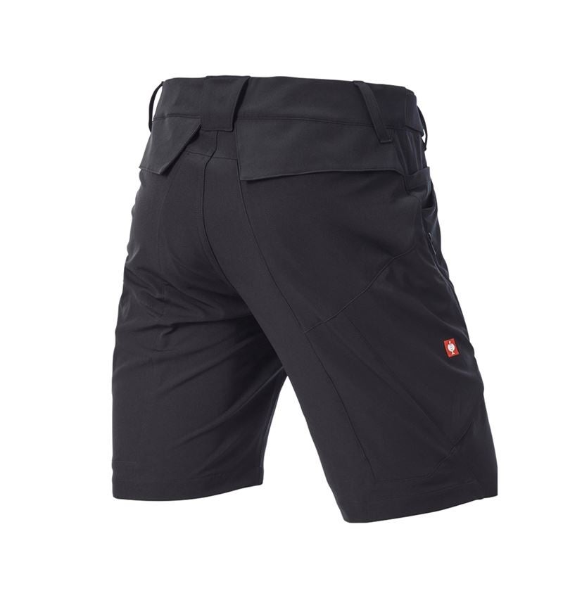 Pantalons de travail: e.s. Short cargo de service + noir 7