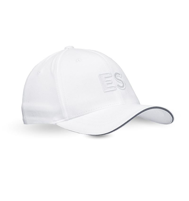 Accessoires: Casquette e.s. + blanc