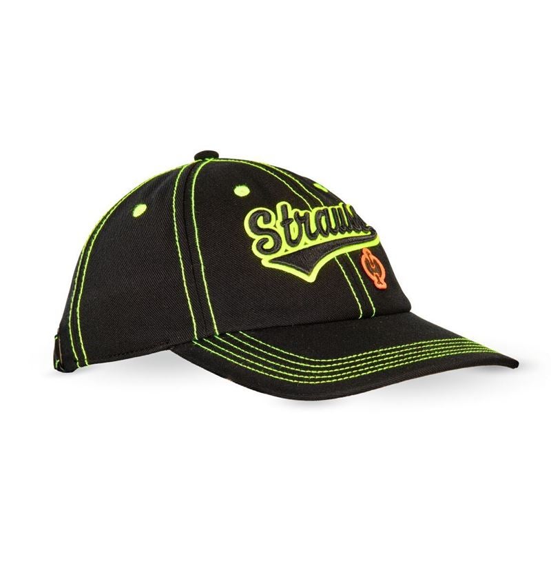 Vêtements: Casquette e.s.e:pic + noir/jaune fluo/orange fluo