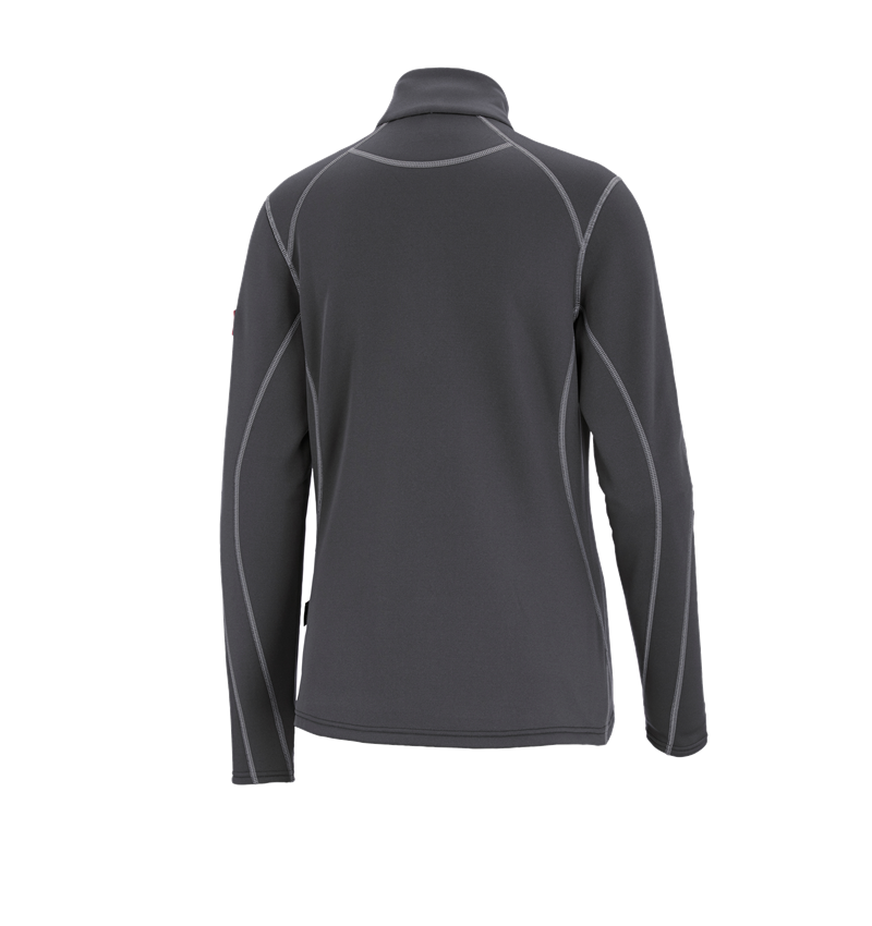 Shirts & Co.: Funkt.-Troyer thermo stretch e.s.motion 2020, Da. + anthrazit/platin 4