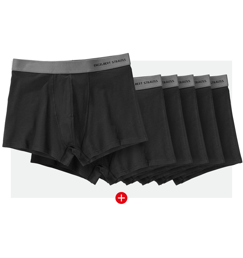 Angebote des Monats: SET: 6x e.s. cotton stretch Pants + schwarz