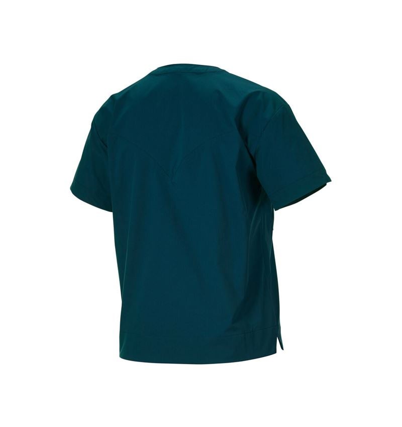 Bekleidung: Double-Pocket Shirt e.s.avida, Damen + seeblau 3