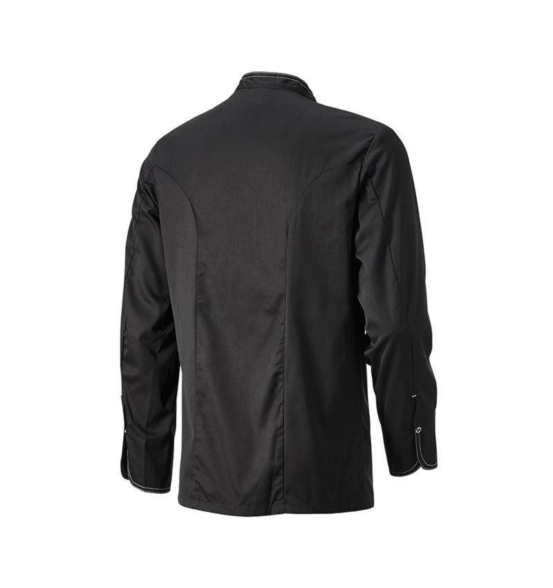 Hauts: Veste de cuisinier Lyon + noir 3