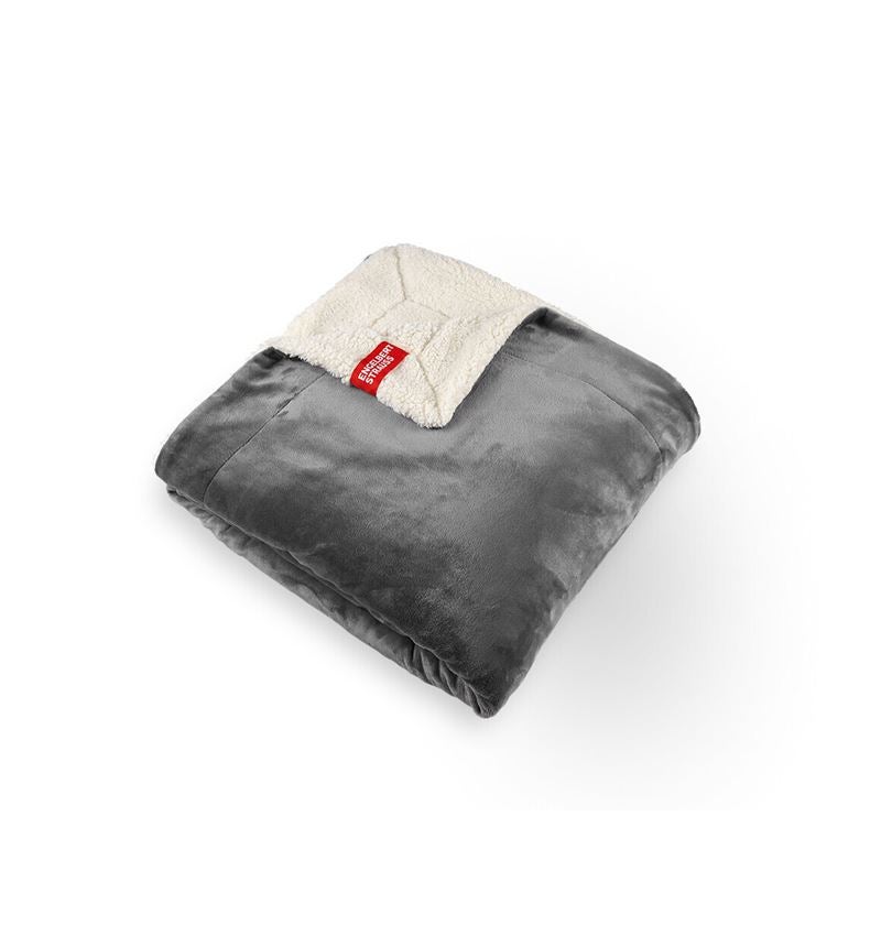 Accessoires: e.s. Couverture en fibre polaire + gris nordique