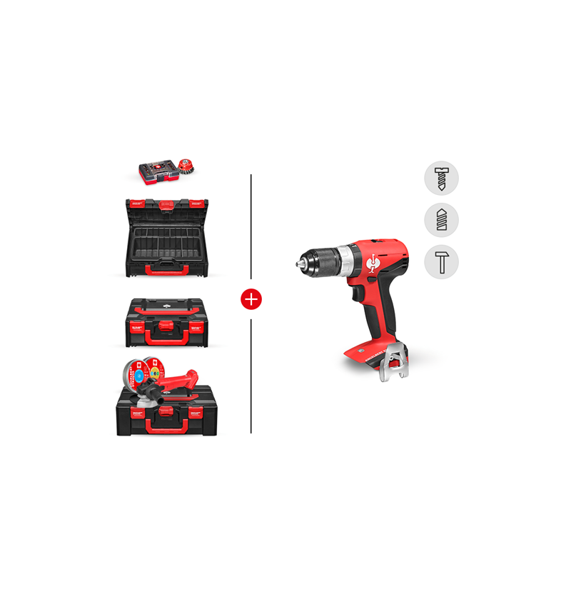 Outils électriques: KIT COMBI 9 + visseuse à choc sans fil 18,0 V L
