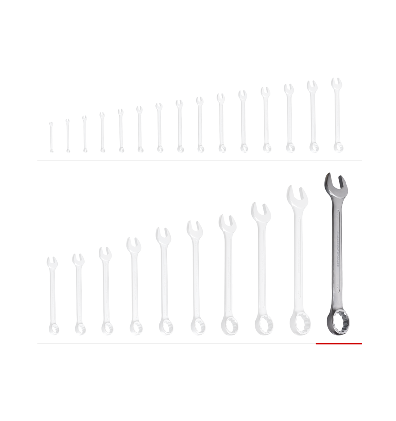 Schraubenschlüssel: e.s. Ring-/Maulschlüssel