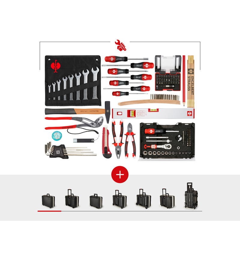 Outils: Kit d'outils Allround avec coffre
