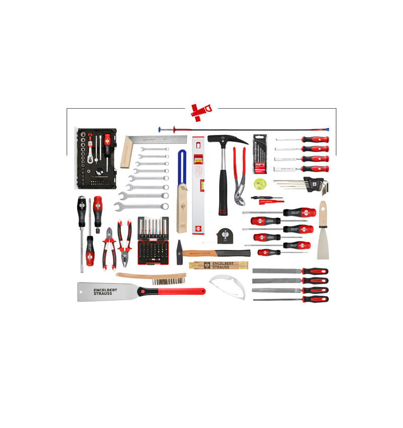 Werkzeugkoffer: Werkzeug-Set Holz