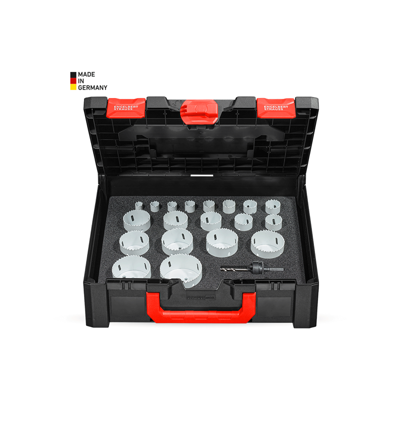 Sägen: Lochsägen-Satz pro in STRAUSSbox 145 midi+