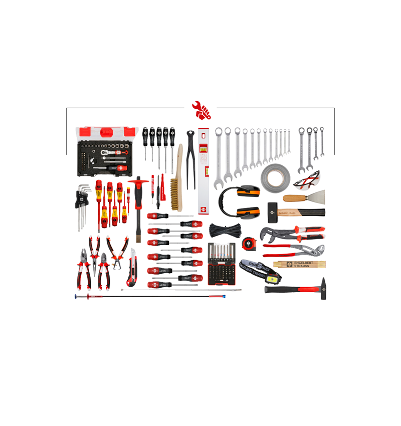 Mallette à outils: Jeu d'outils Allround Meister
