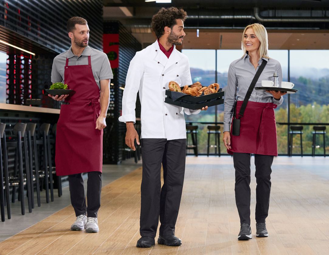 Hauts: Veste de cuisinier Cordoba + blanc 2